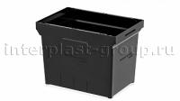 Вкладываемый контейнер KVR 6442 с усиленным дном черный