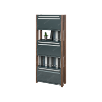 Шкаф офисный трехсекционный YORK&Collection