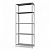 Стеллаж металлический ТС Лайт, 2500x700x300 мм. Полки: 5 шт. метал.
