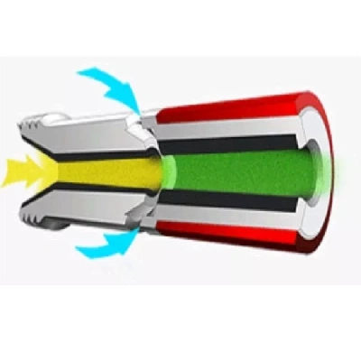 Сопло пескоструйное с 2-м Вентури DVTC 6.5 TC вход 32 мм