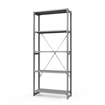 Стеллаж металлический ТСУ Универсал, 2500x1060x400 мм. Полки: метал. перф.  5 шт.