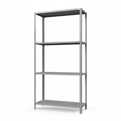 Стеллаж металлический ТС Лайт, 2200x1200x400 мм. Полки: 4 шт. метал. перф.