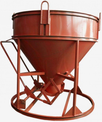 Бадья для подачи бетона (рюмка, колокольчик) 1 м3